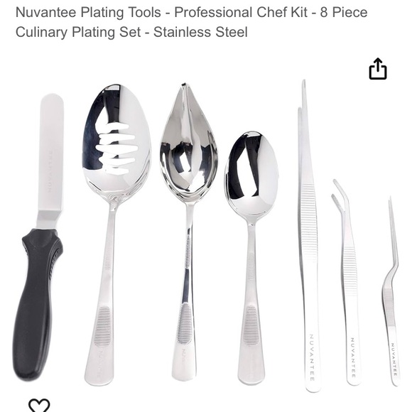 NEW 👨🏼🍳Nuvantee 8 piece Plating Tools Kit - Picture 3 of 16